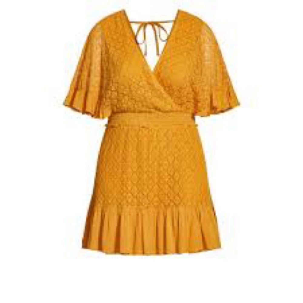 City Chic Honey Sweet Escape Dress L (W20)